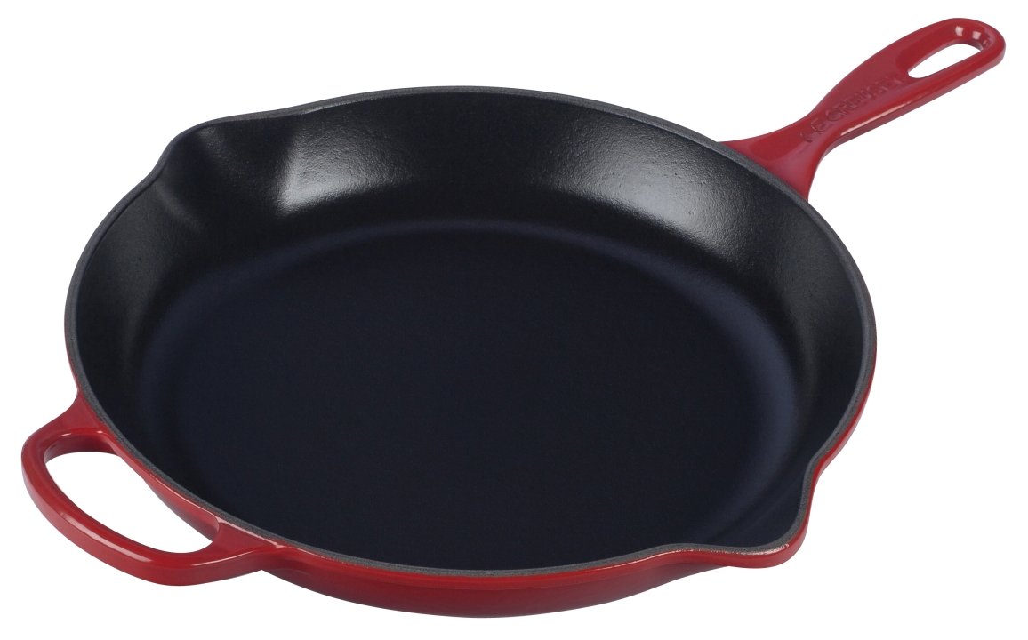 Le Creuset Brat- und Servierpfanne Ø ca. 23cm Kirschrot
