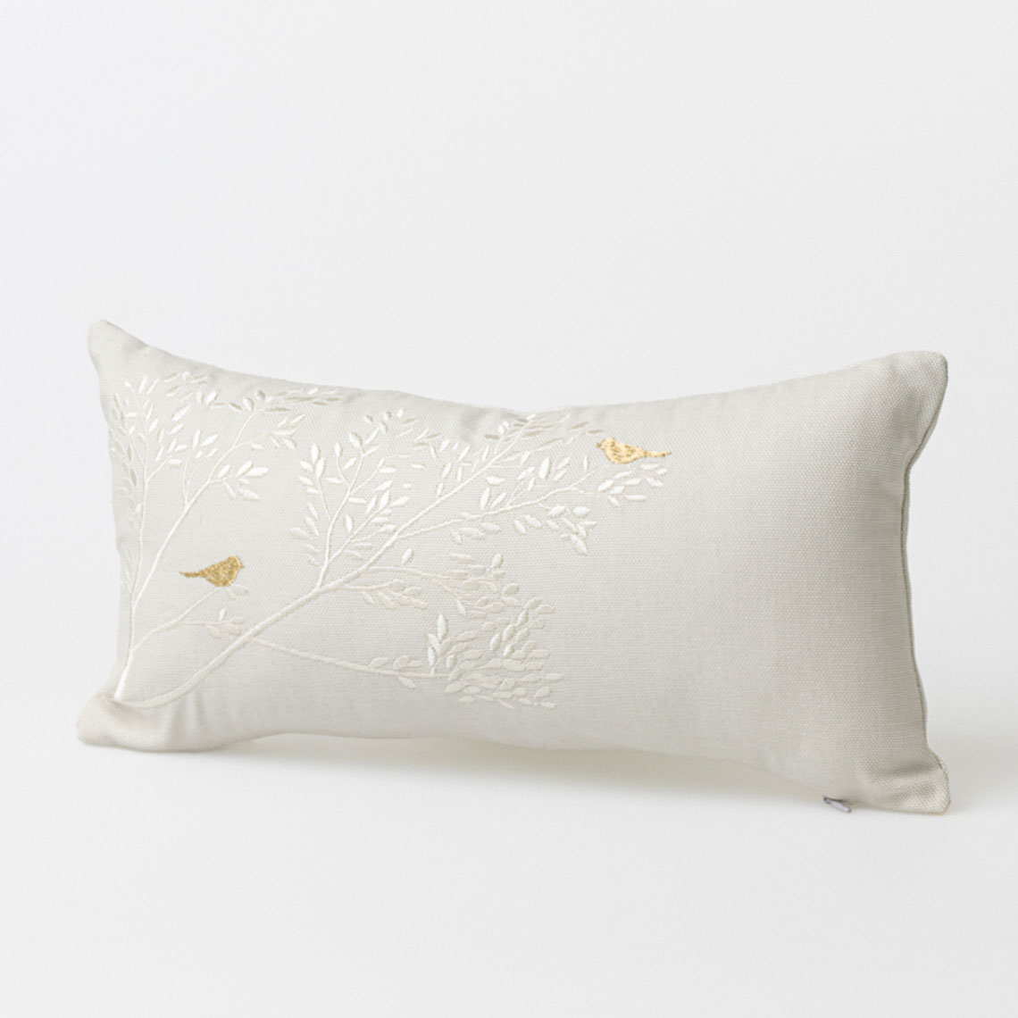 Räder Traumkissen Goldvogel in Farbe beige Räder Traumkissen Goldvogel in Farbe beige , Kissen, Kissenbezug, Stickerei, Blütenzweige, Goldene Vögel
