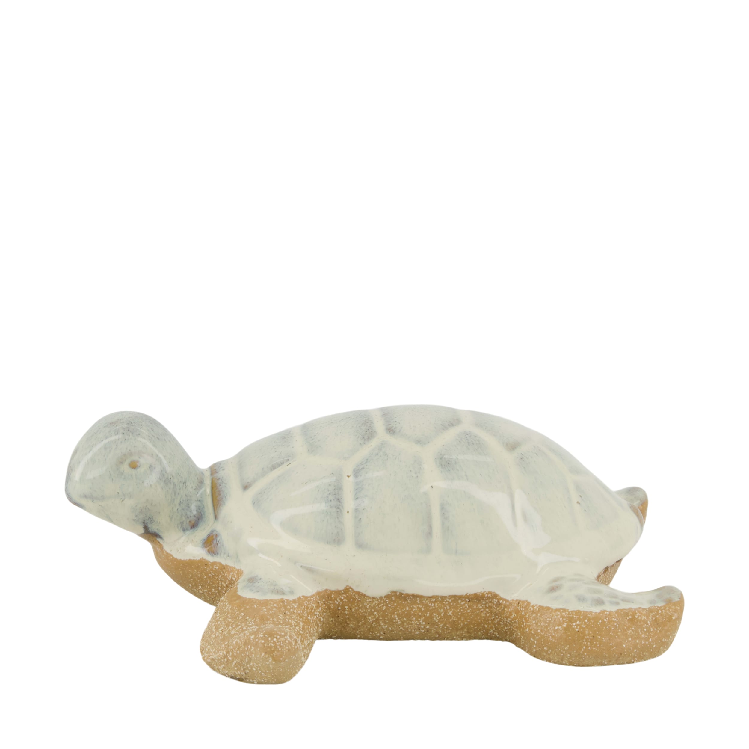 Dijk Natural Collections Figur Schildkröte in Farbe braun, weiß, Tier, Reptil, Leben im Meer, Schildkröte