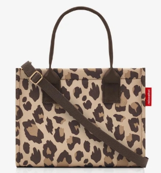 Reisenthel DAILY SHOPPER XS in Farbe leo macchiato, Tasche, Tote, Leopard, Tiermuster, Schultertasche