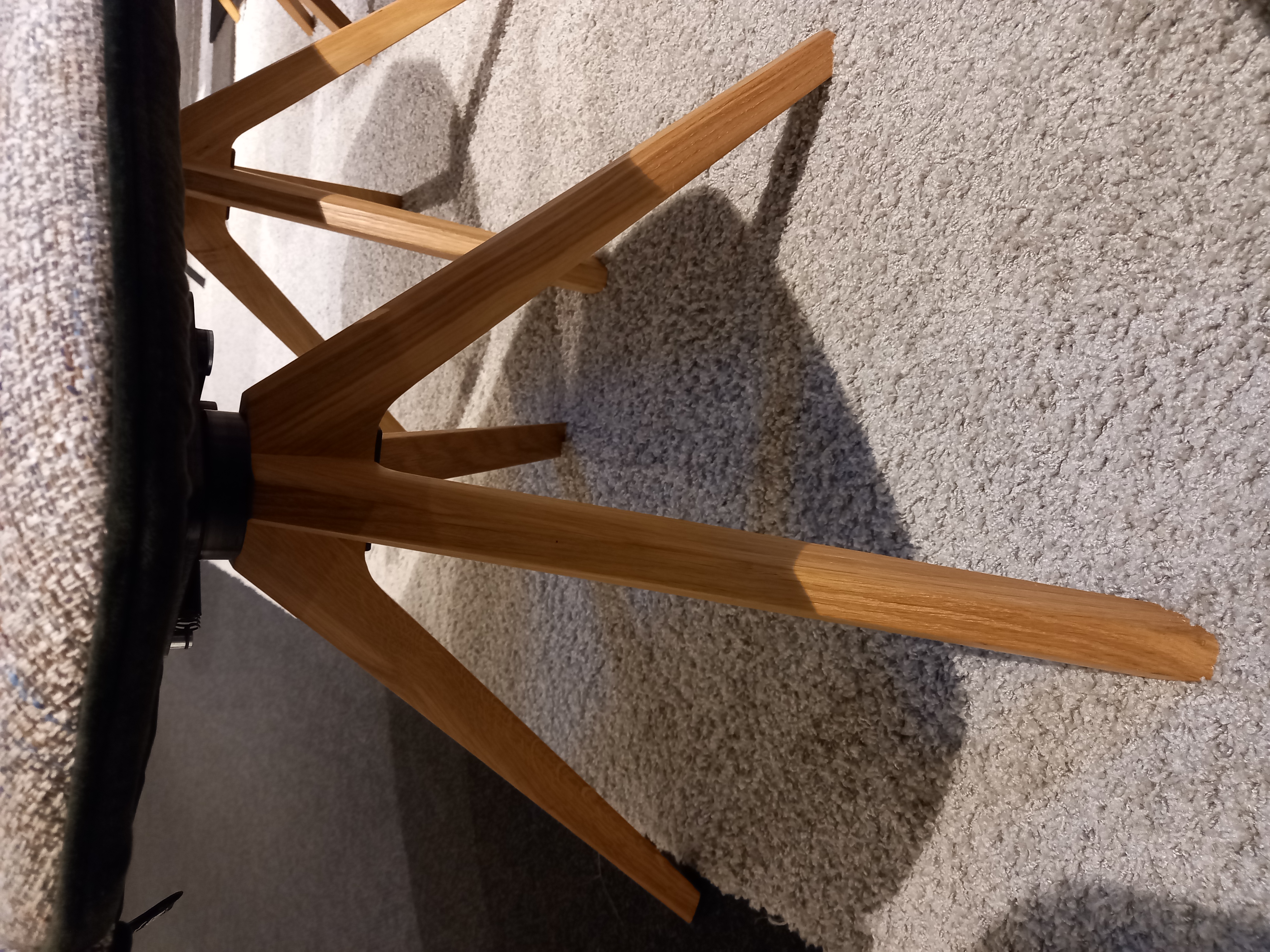Stuhl 4er Set in Sitz/Rücken Würzburg sand
