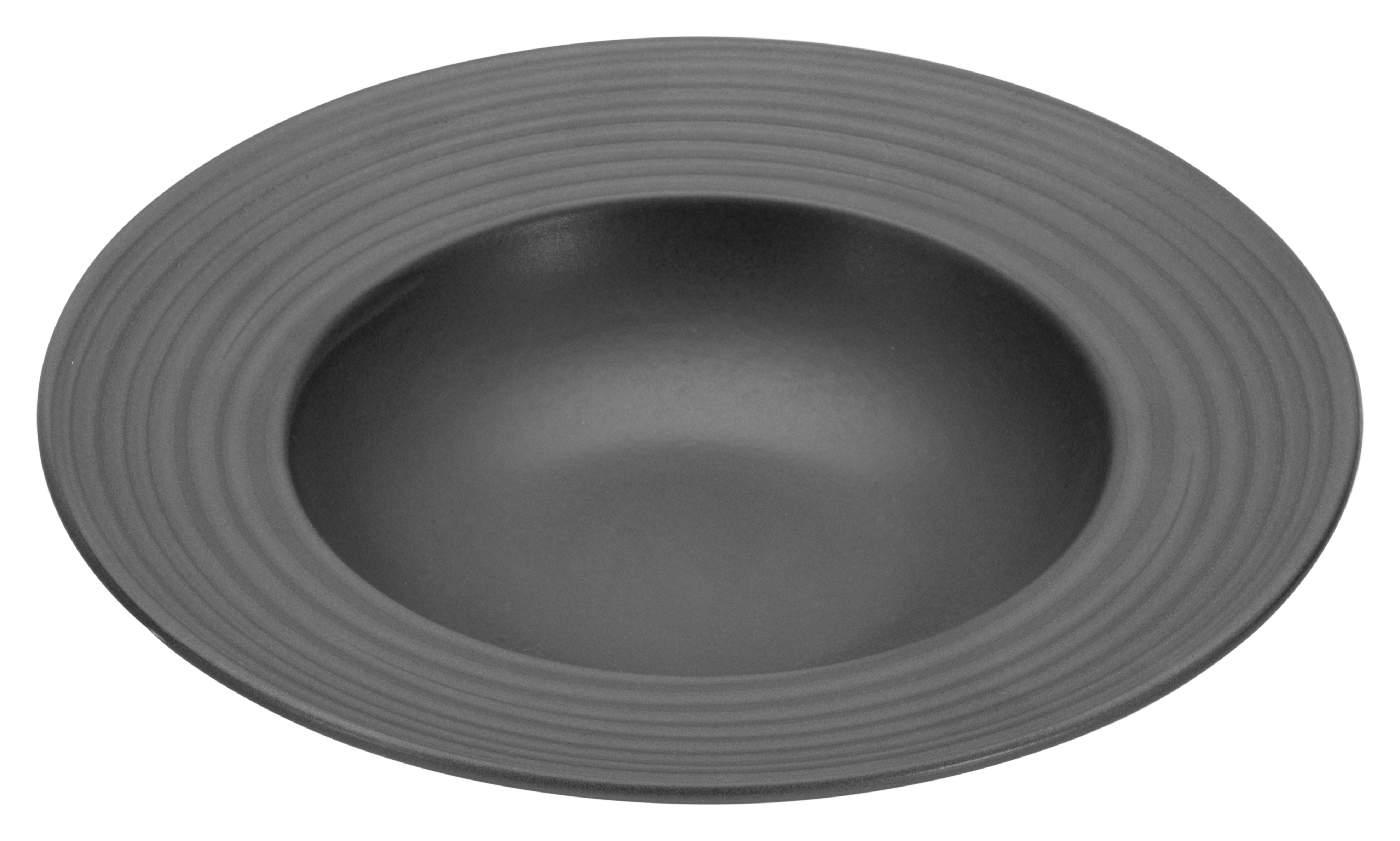 CreaTable Pastateller Lava Stone in Farbe Schwarz matt CreaTable Pastateller Lava Stone in Farbe Schwarz matt, Teller, Töpferei, Kunst, Porzellan