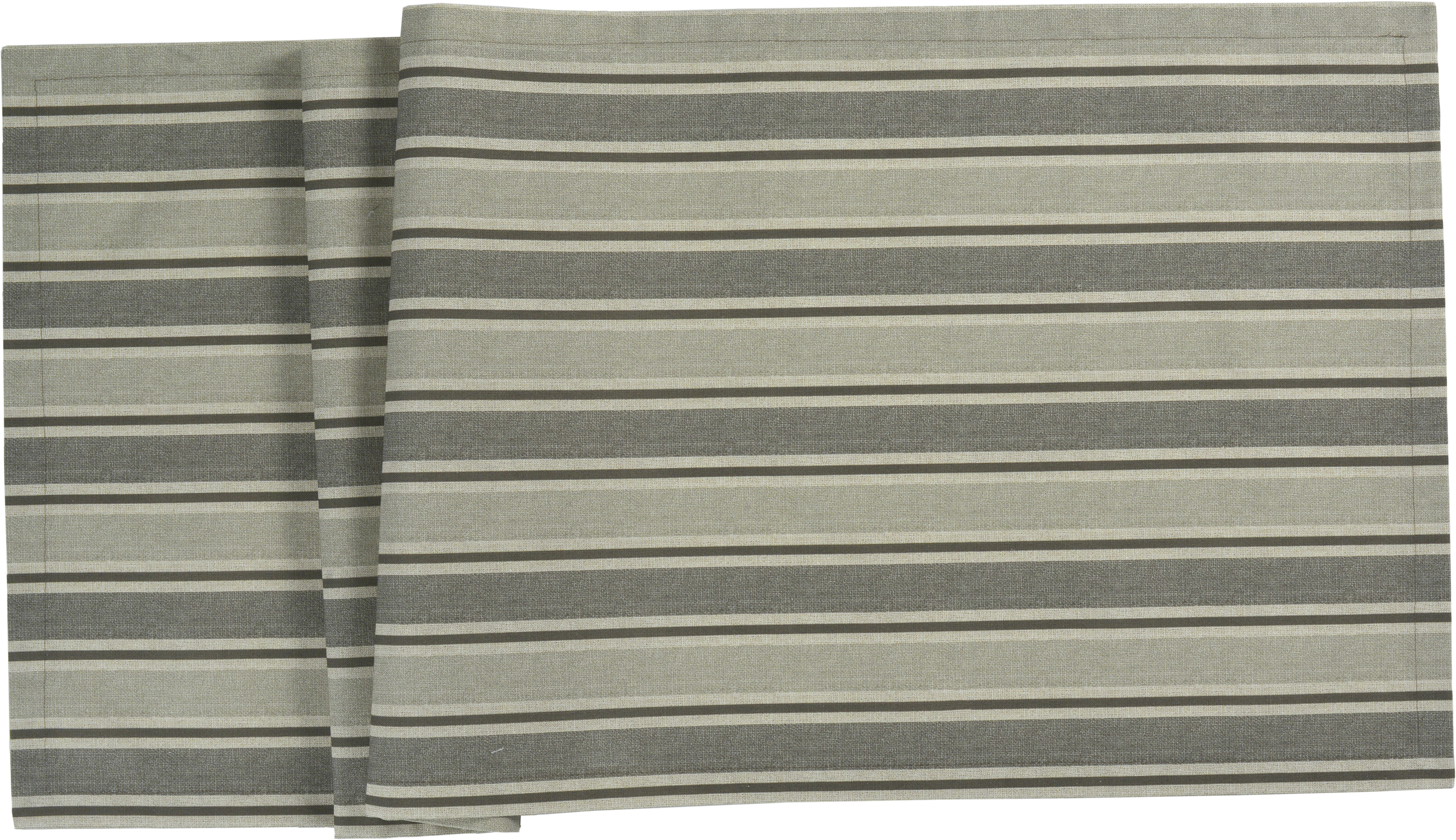 Sander Tischläufer ELYSIA ca. 50x140cm in Farbe grey Sander Tischläufer ELYSIA ca. 50x140cm in Farbe grey, Stoff, Streifen, Bedruckt, Gardinenstoff, Textil