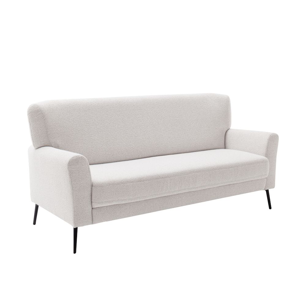 SCHÖNER WOHNEN-Kollektion Sofa 2,5-sitzig AMADEO in Stoff Space silver/cream