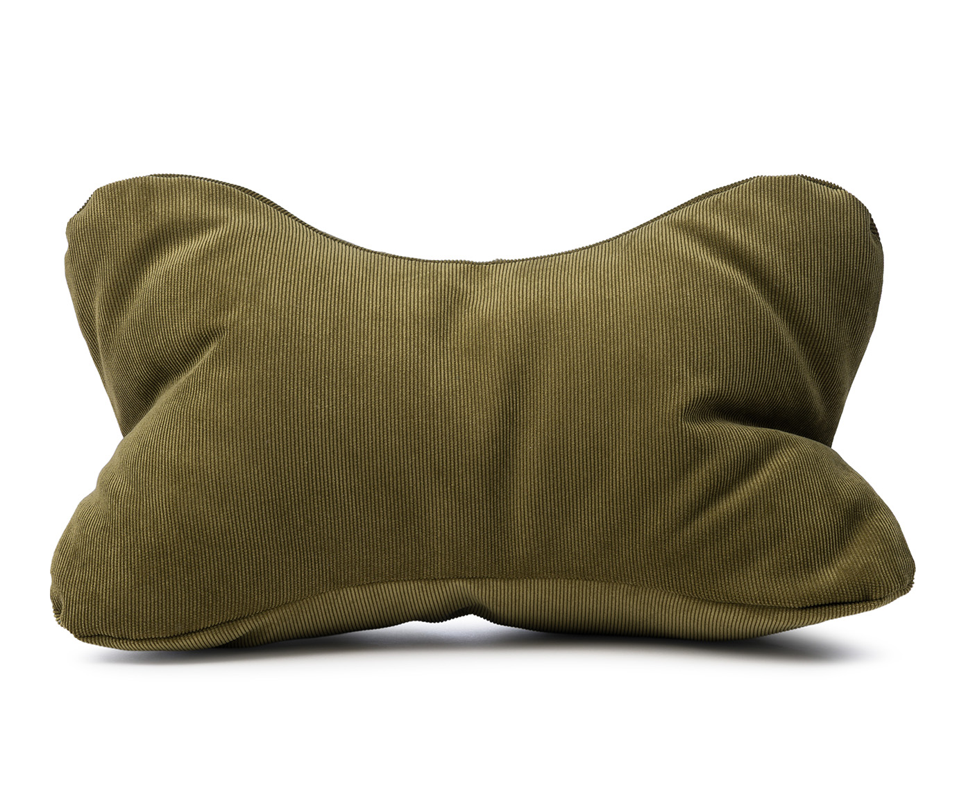 Ambiente Trendlife by Gözze Lesekissen LINA ca. 40x25cm in Farbe oliv, Kissen, Dekoration für Zuhause