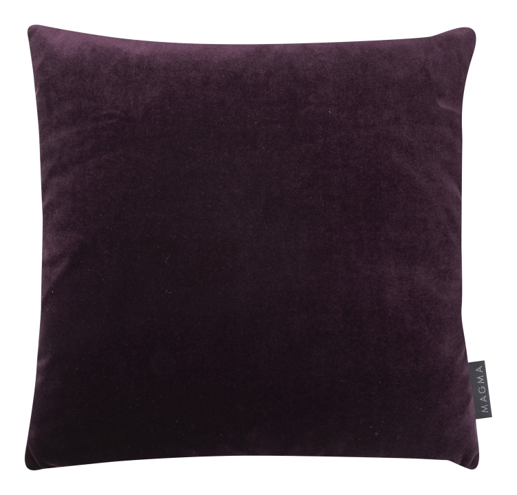 Magma Heimtex Kissenhülle RAYA ca. 45x45cm in Farbe aubergine