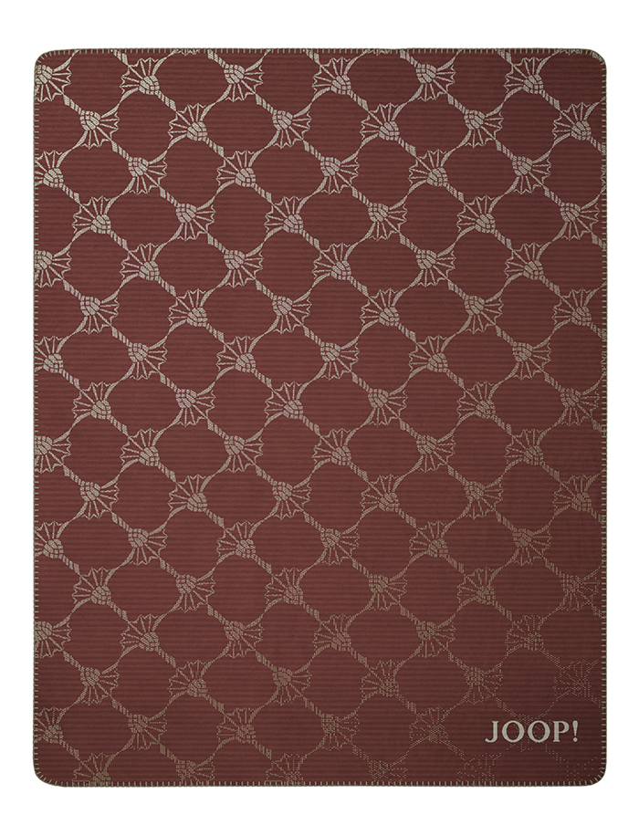 JOOP! Decke CF ca. 150x200cm in Farbe Rouge