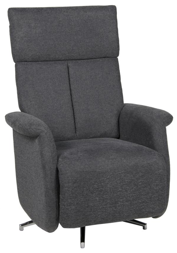 Duo Collection Relaxsessel mit Fußstütze in Webstoff Bergamo anthrazit Duo Collection Relaxsessel mit Fußstütze in Webstoff Bergamo anthrazit