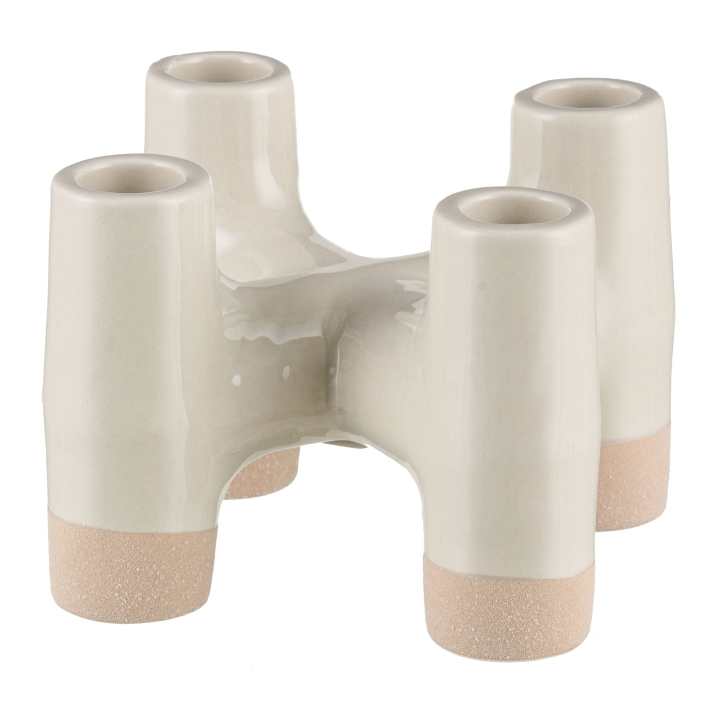 Gasper Porzellan Vase RUSTIC in Farbe Natur