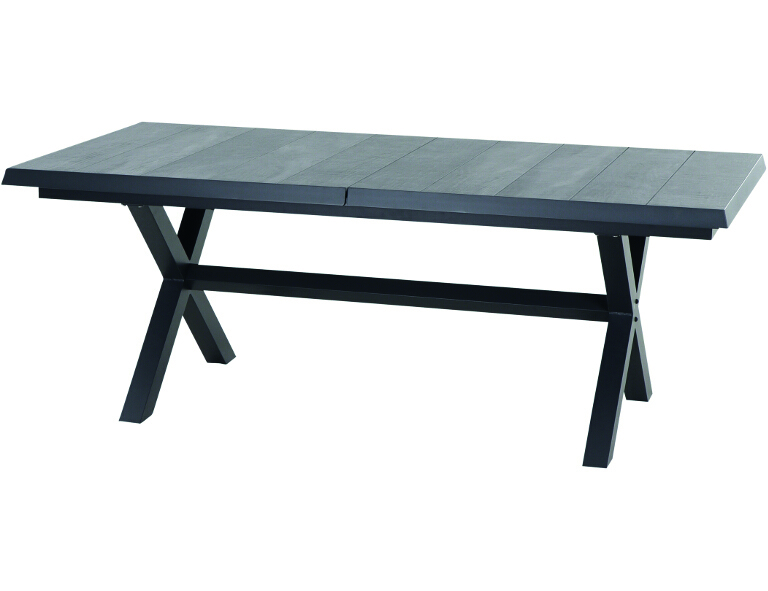 Gautzsch Auszugstisch Messina ca. 200(260)x100x77cm in anthrazit matt