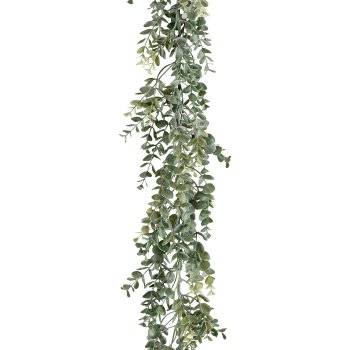 Gasper Eucalypthusgirlande in Farbe Grau-Grün