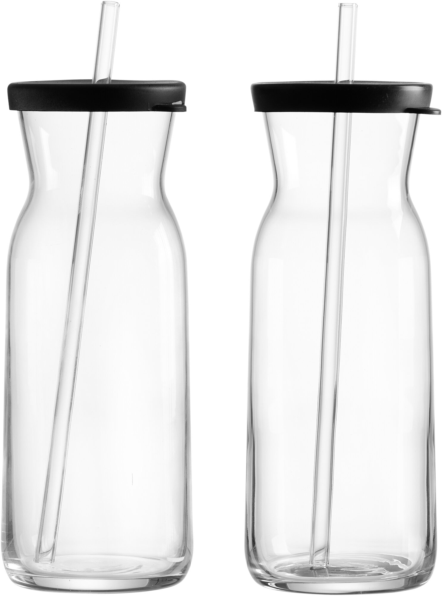 Ritzenhoff & Breker Partyset 700ml SUN aus Kalk-Soda klar/schwarz