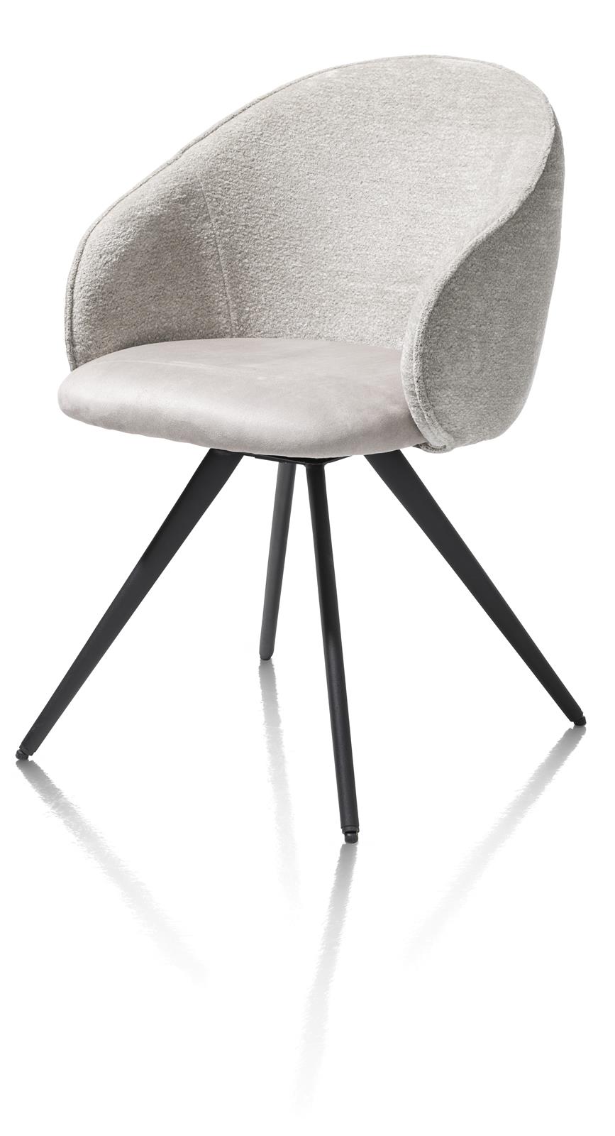 XOOON Armstuhl Owen 48531-KIE Stoff Kiesel