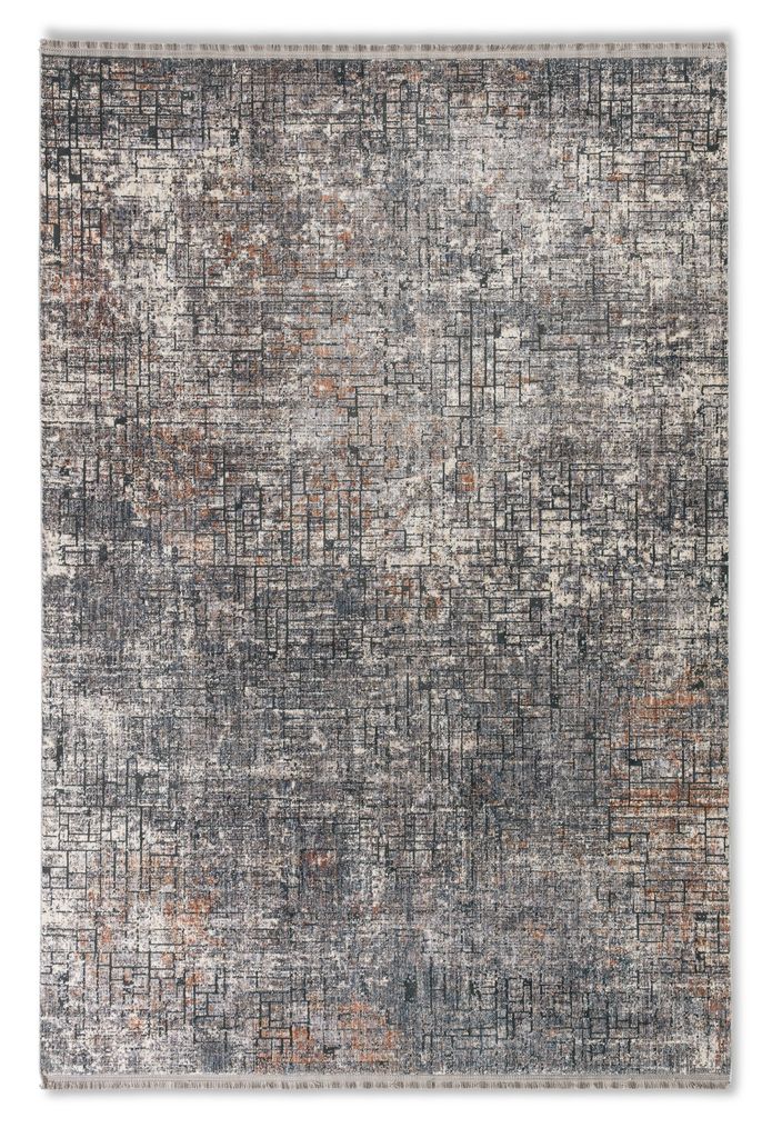 Golze & Söhne Webteppich Sarezzo ca. 133x190cm in Farbe grau
