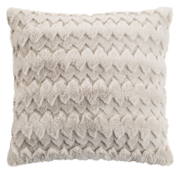 Magma Heimtex Kissenhülle PLUSH ca. 45x45cm in Farbe taupe Magma Heimtex Kissenhülle PLUSH ca. 45x45cm in Farbe taupe, Kissen, Dekoration für Zuhause, Kopfkissen