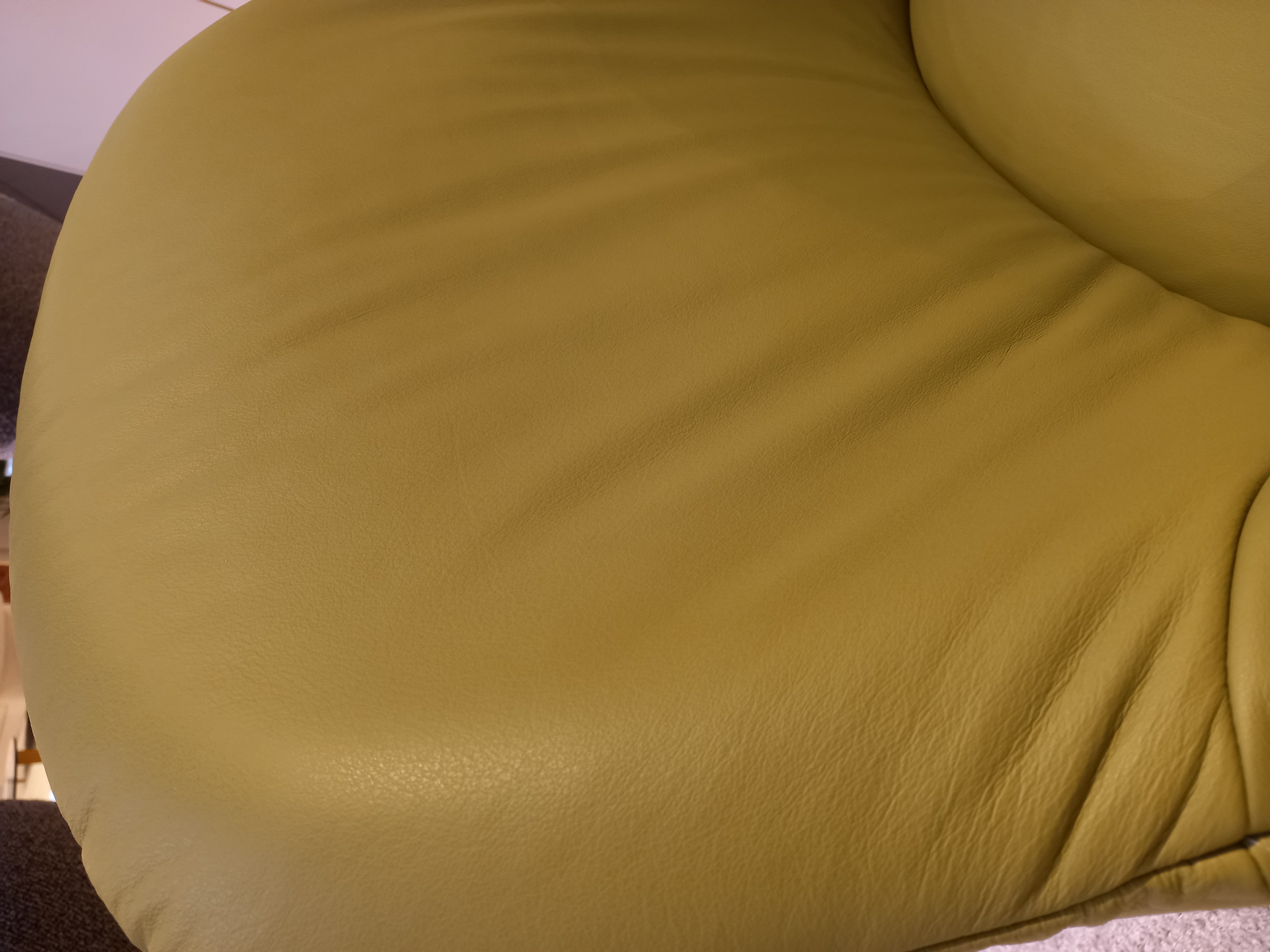 SCHÖNER WOHNEN-Kollektion Sessel-2er-Set GLOVE (A) in Leder Cento aloe