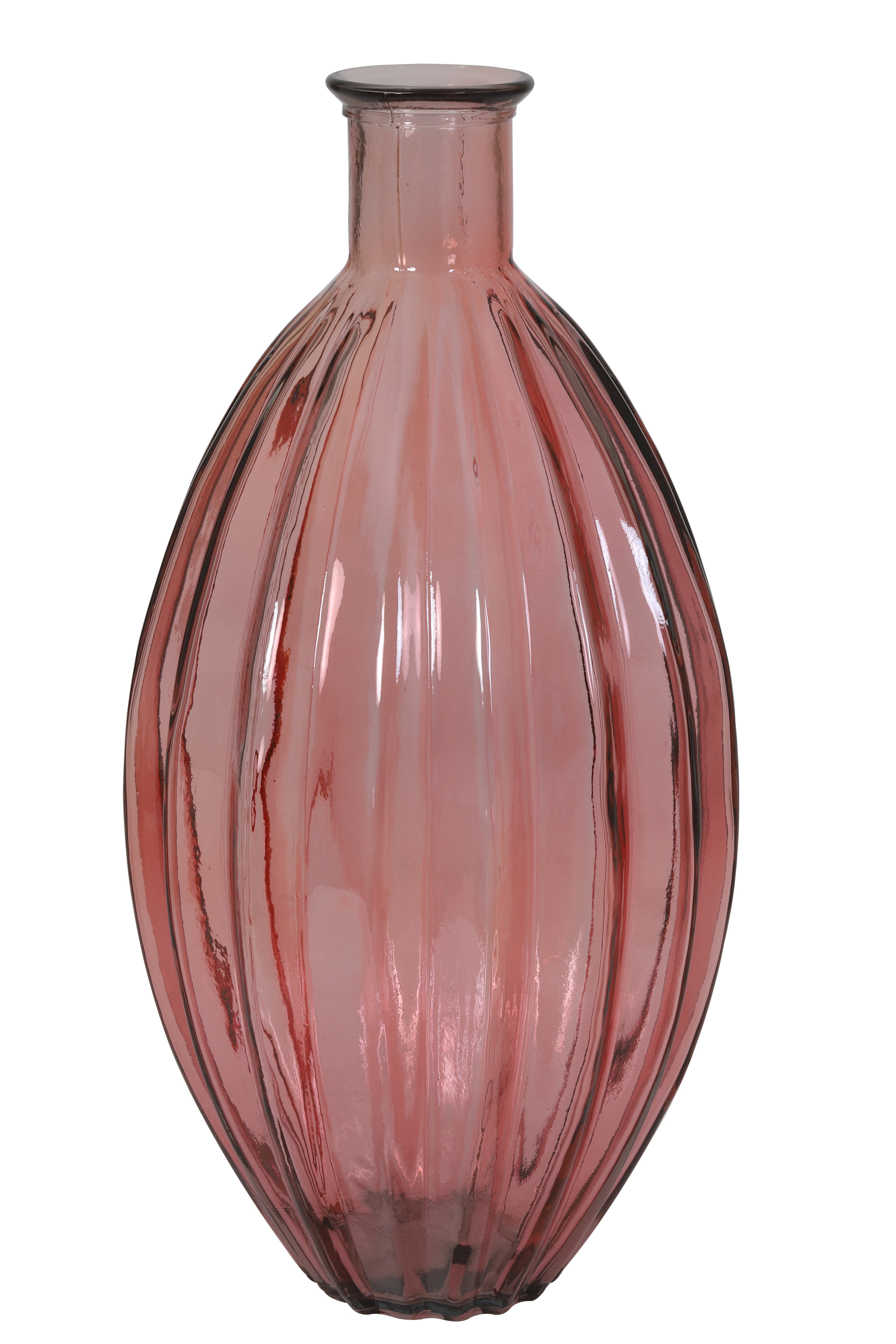 Light & Living Vase Palloci in Glas Rosa
