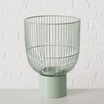 Boltze Windlicht Cindy 30cm 22x30 in Glas/Metall