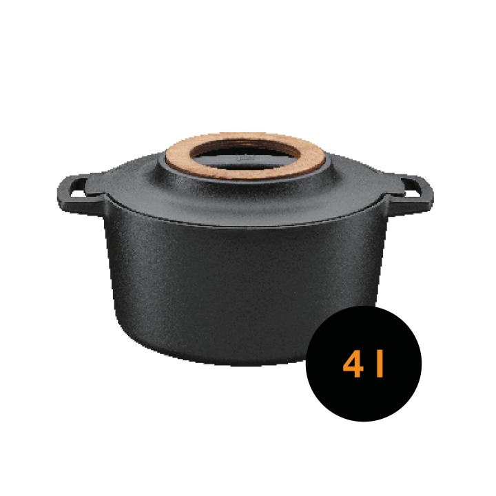 Fiskars Topf NORDEN 4Ltr. aus Gusseisen Fiskars Topf NORDEN 4Ltr. aus Gusseisen