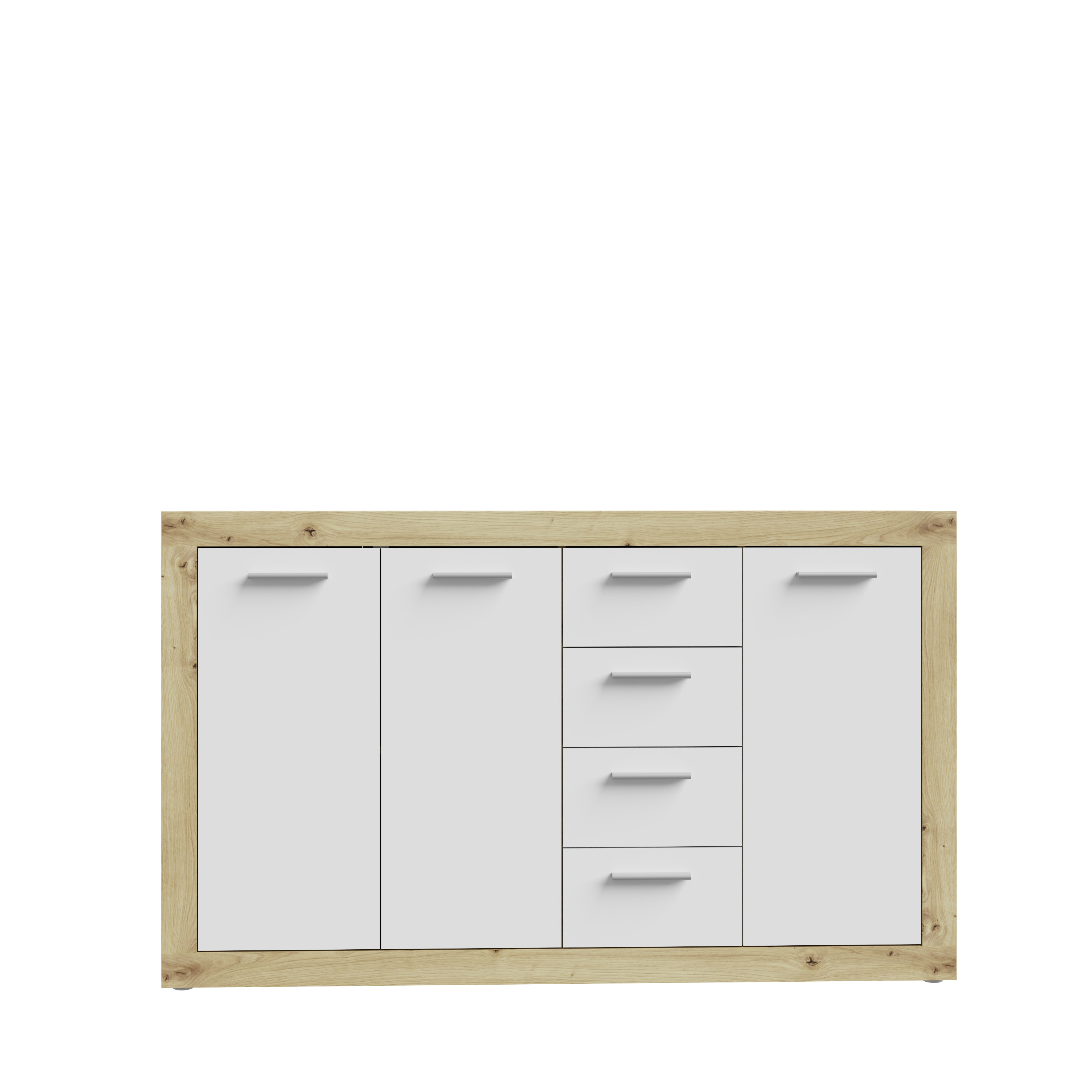 Forte Fabryki Mebli Sideboard BACCIO in Artisan Eiche/weiß C804