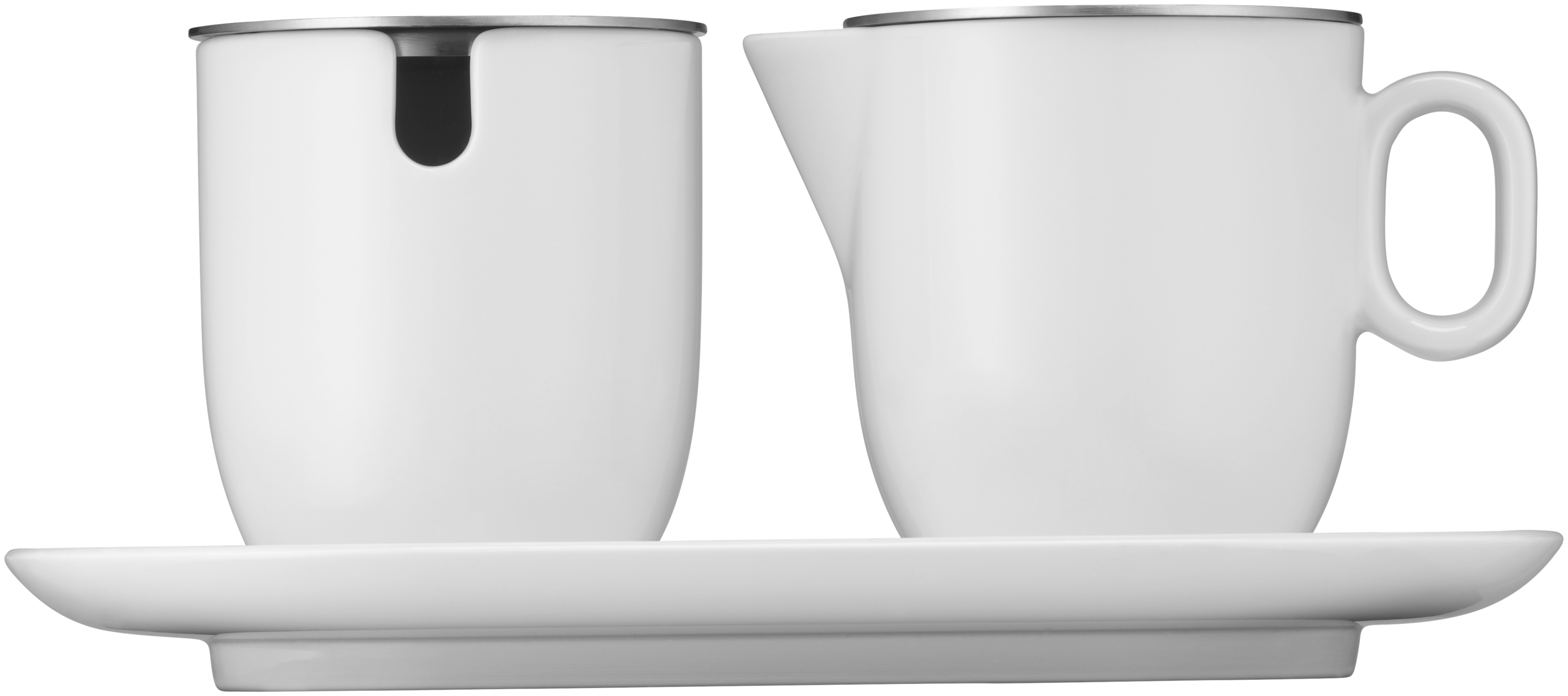 WMF Barista Zucker & Milch-Set in weiß WMF Barista Zucker & Milch-Set in weiß