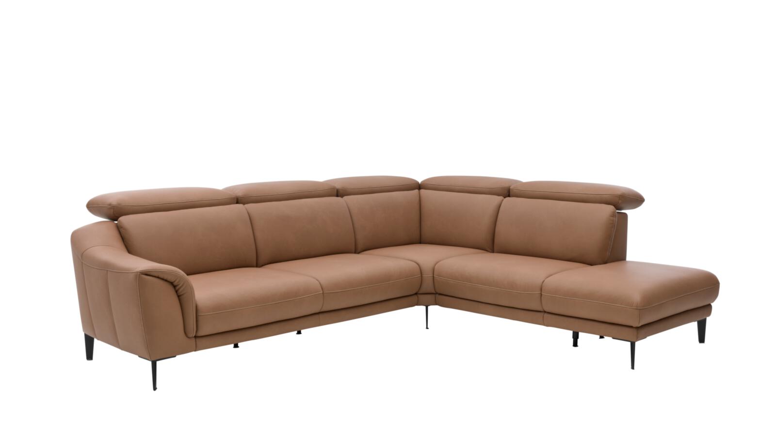 Interliving Polstergranitur IL 4461 ca. 292x244cm in Leder Evita hazel Interliving Polstergranitur IL 4461 ca. 292x244cm in Leder Evita hazel, Couch, Mobiliar