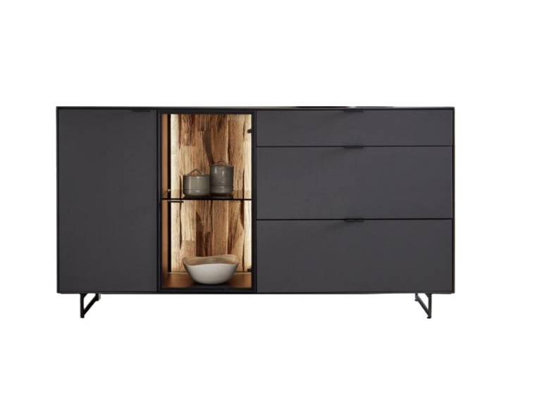 Sideboard WM 2470 in Lack graphitgrau Sideboard WM 2470 in Lack graphitgrau