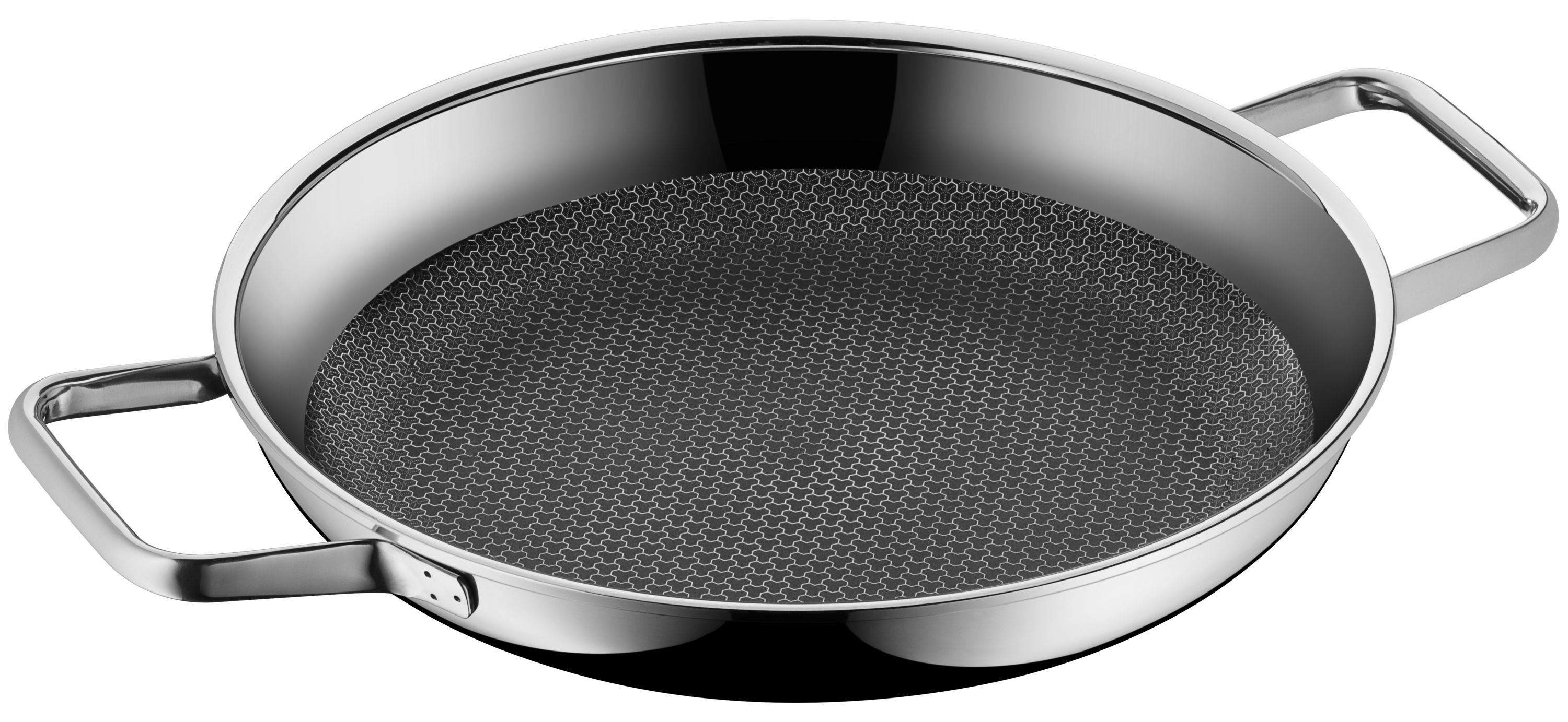 WMF Profi Resist Servierpfanne, 28 cm in schwarz/Edelstahl