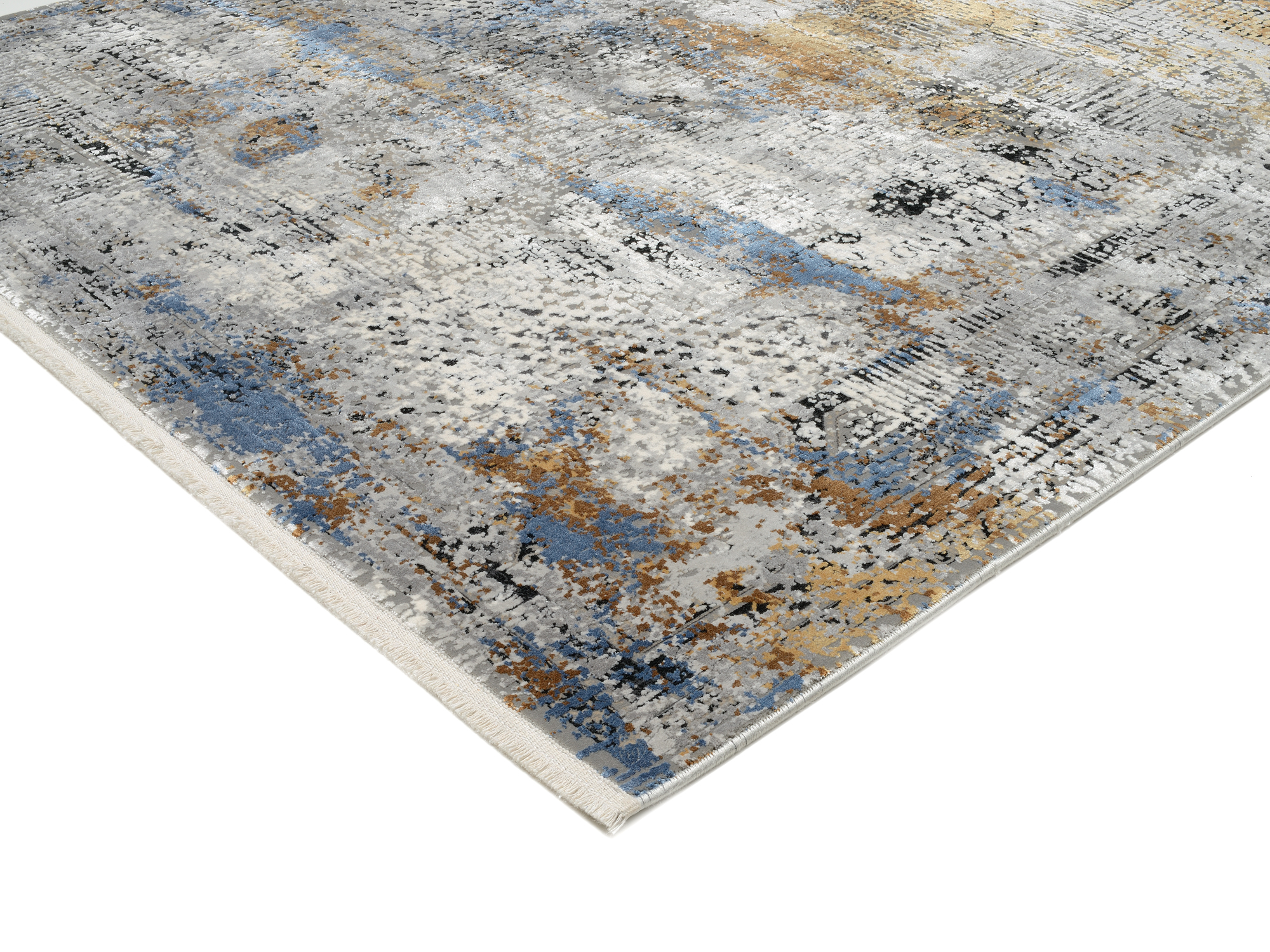 OCI Designer Teppich ca. 140x200cm in Farbe grau-multicolor