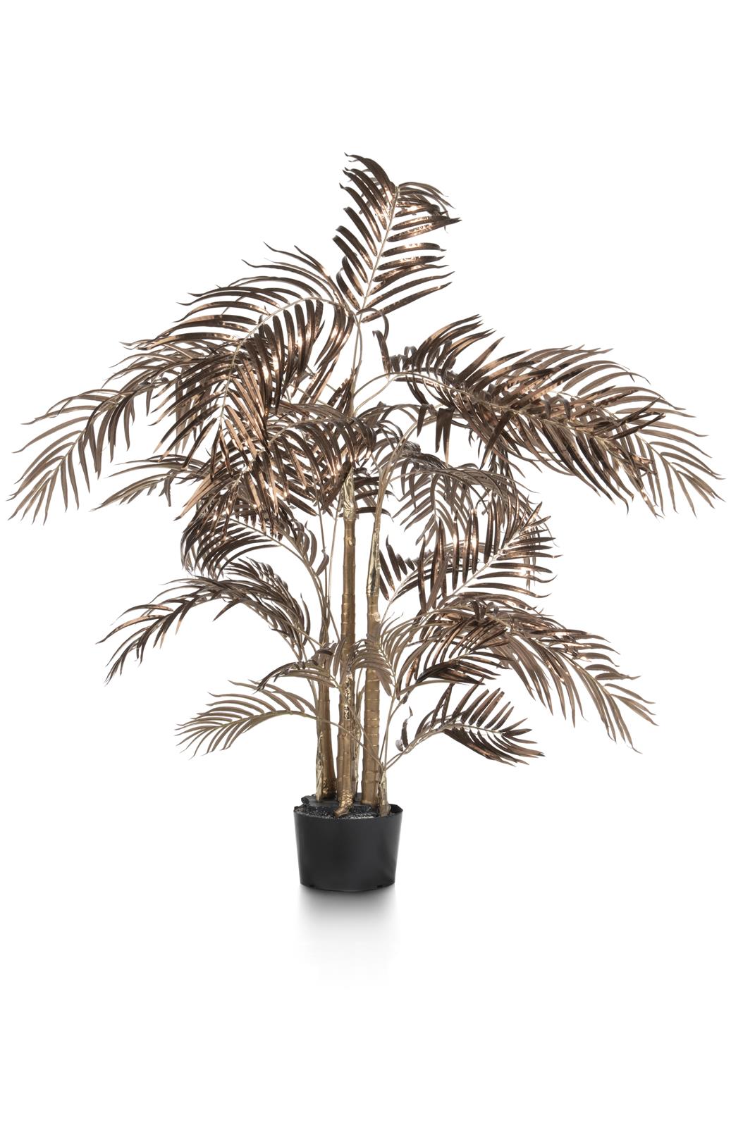 Coco Maison Kunstpflanze in Areca Palm, braun