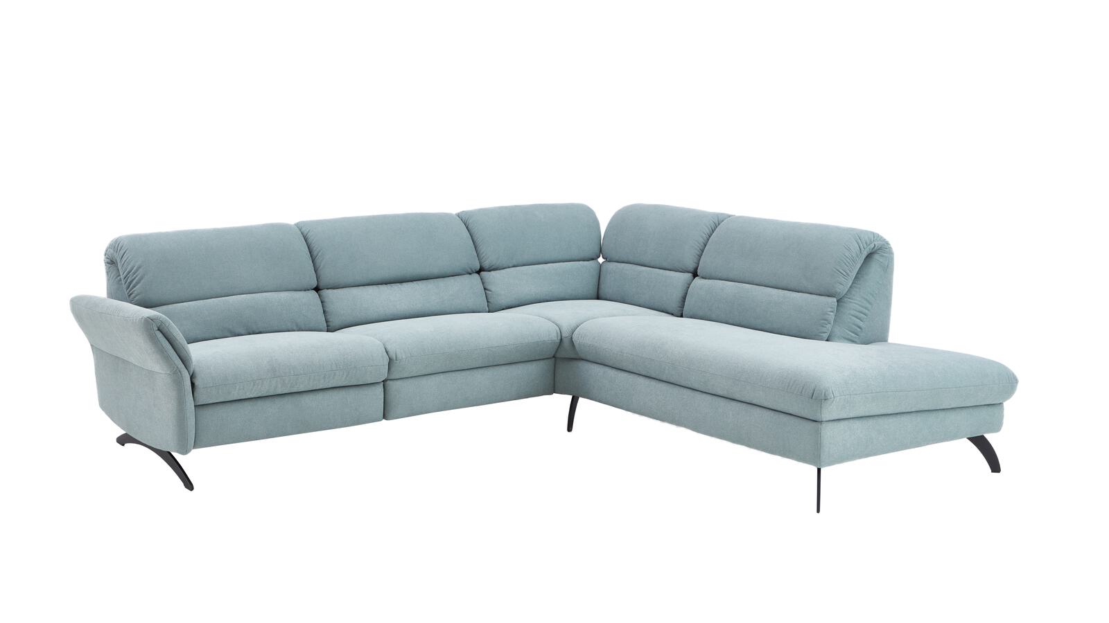 Carina Polsterecke MARIS ca. 267x204cm in Stoff Free sage