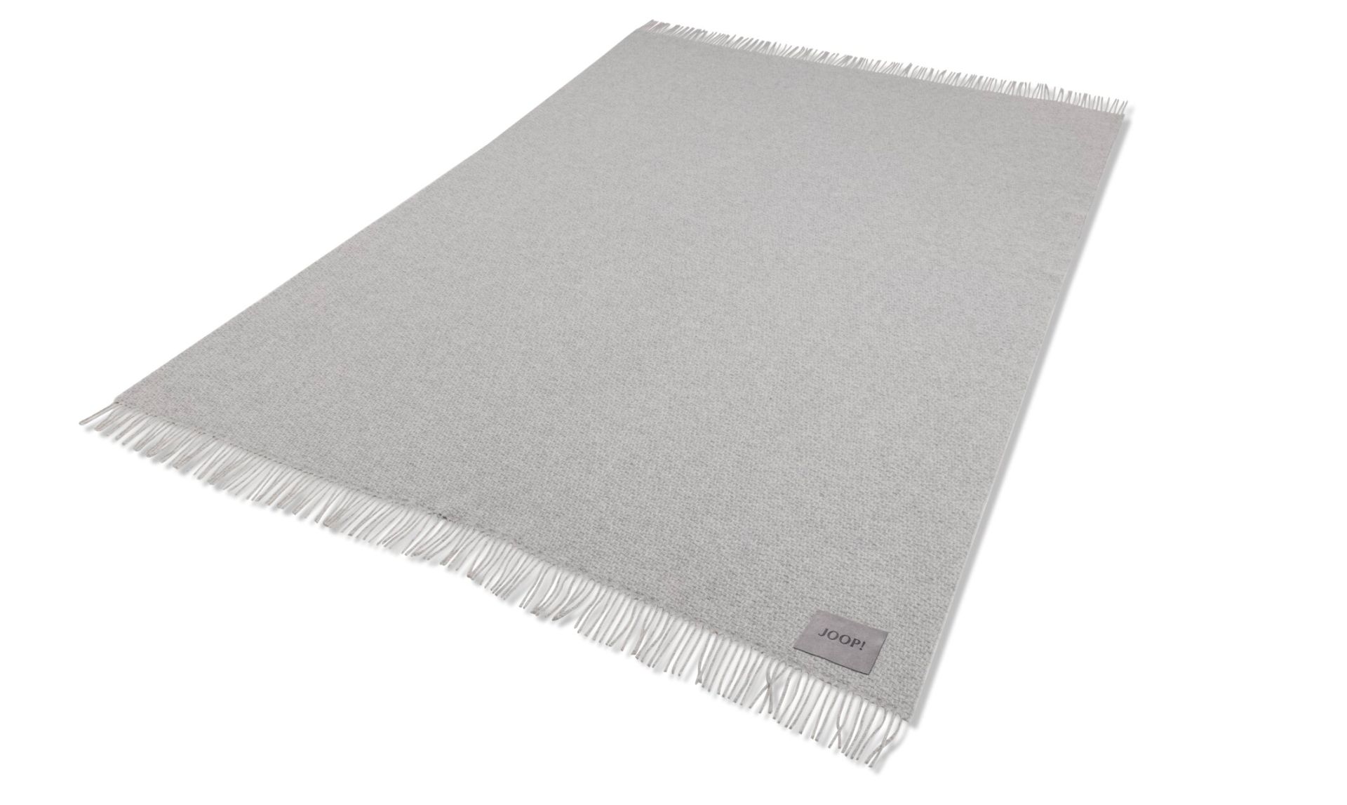 JOOP! Decke JOOP!FINE-WOVEN ca. 130x190cm in Farbe Silber JOOP! Decke JOOP!FINE-WOVEN ca. 130x190cm in Farbe Silber, Dekoration für Zuhause