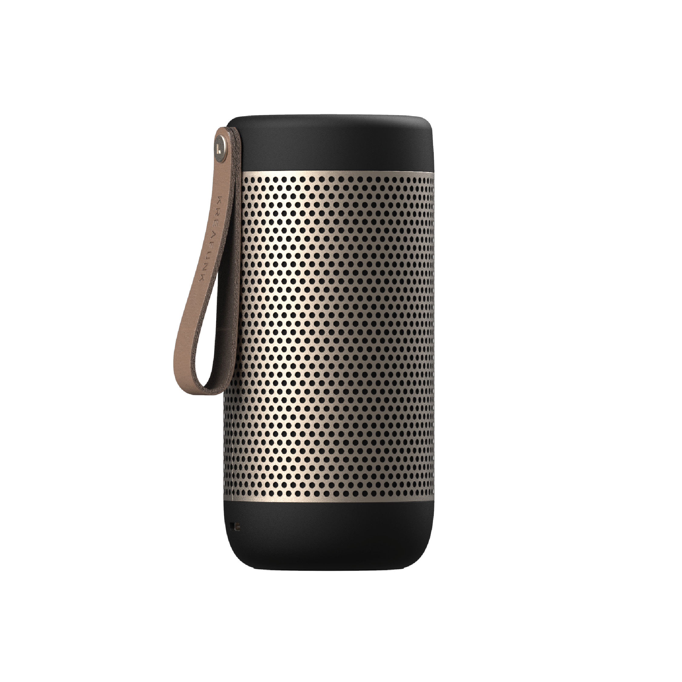 Kreafunk aCOUSTIC Bluetooth-Lautsprecher in schwarz