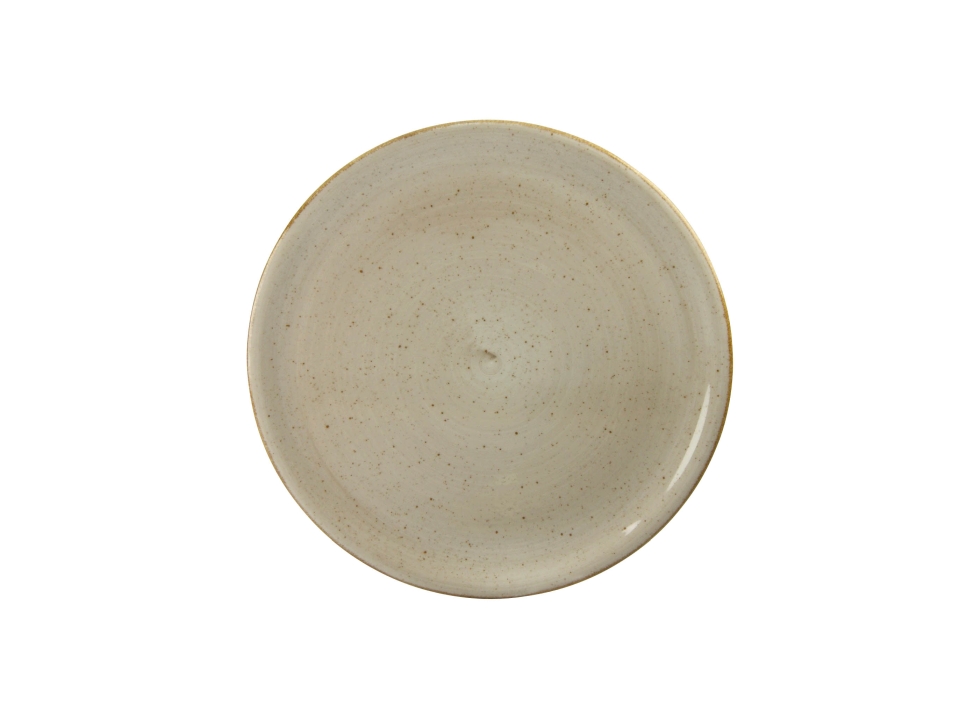 CreaTable Pizzateller Vintage Nature in Farbe Schlamm glänzend CreaTable Pizzateller Vintage Nature in Farbe Schlamm glänzend