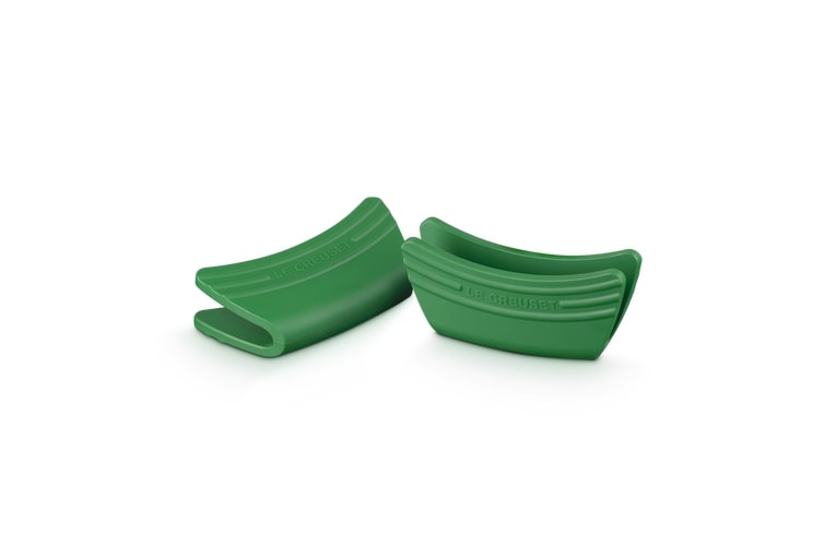 Le Creuset Silikon-Griffschutz Bamboo Green 2er-Set