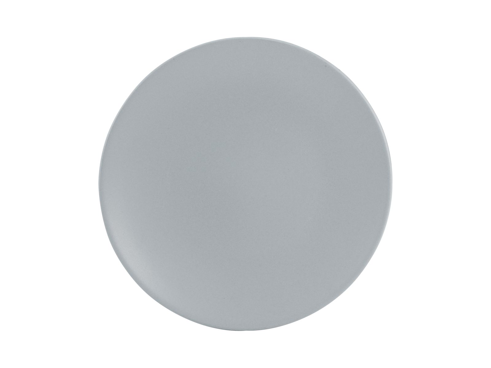 CreaTable Dessertteller Soft Touch in Farbe Grau matt