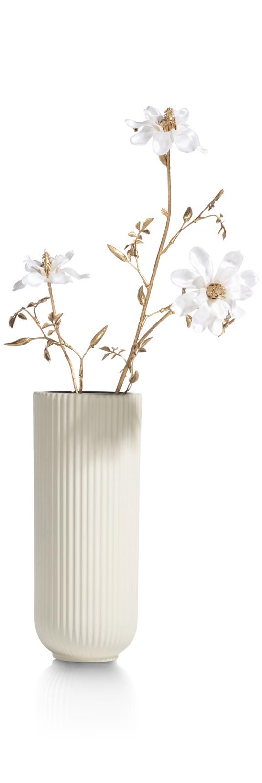 Coco Maison Vase Haley H29cm 48251-WIT