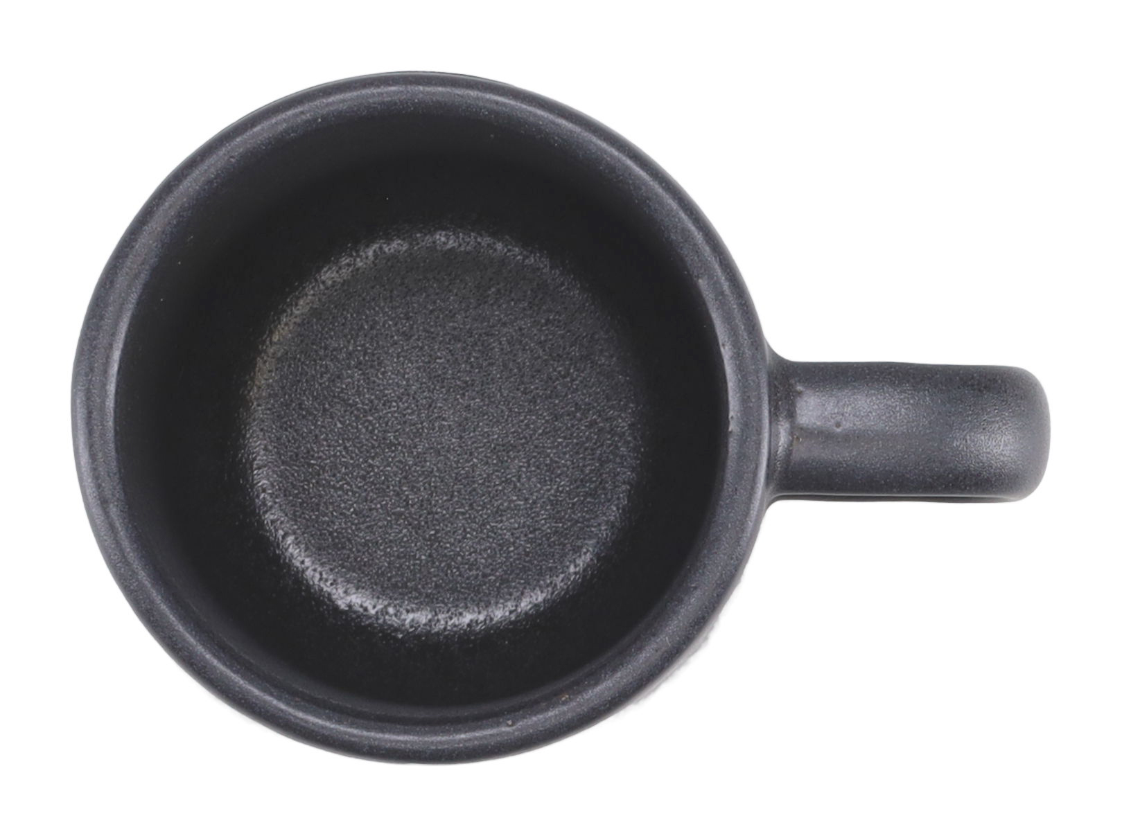 CreaTable Espressotasse Uno in Farbe schwarz, Topf, Kaffeetasse, Kasserolle, Schwarz, Griff
