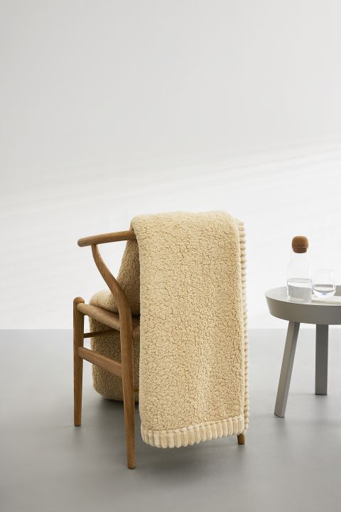 s.Oliver Teddyfell-Decke 150x200cm in Farbe beige