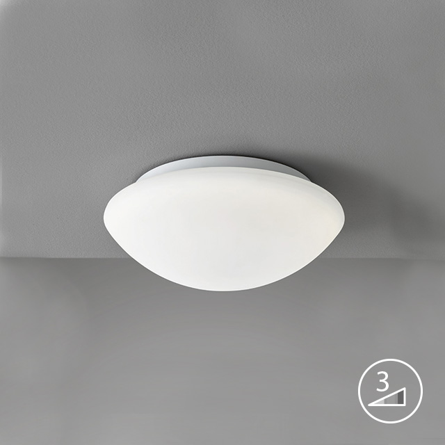 Fischer & Honsel LED-Deckenleuchte CLARA in Glas opal matt