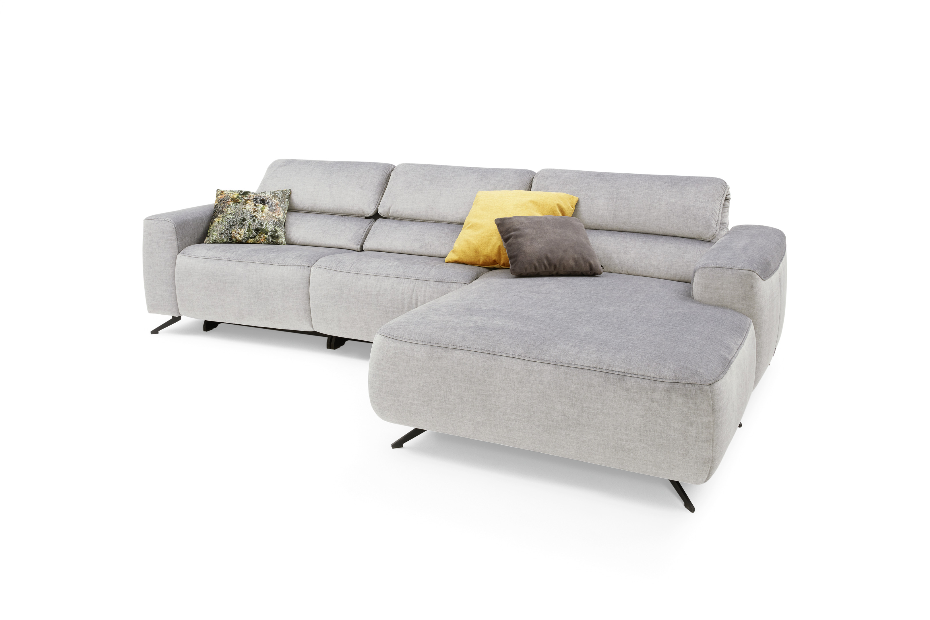 Musterring Polsterecke MR 260 ca. 290x175cm in Stoff Joyce silver