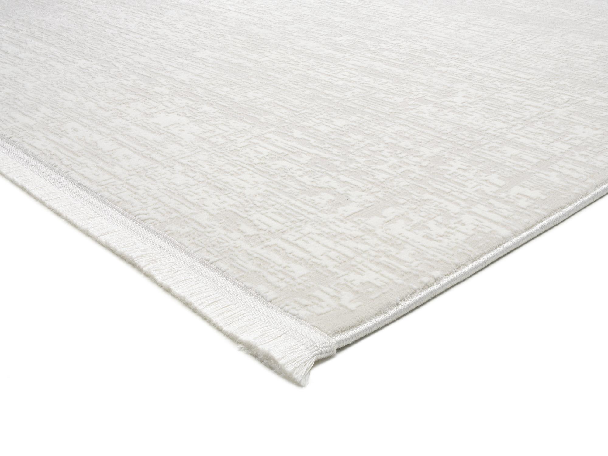 Interliving Designer Teppich IL L-8900 in 686 creme Interliving Designer Teppich IL L-8900 in 686 creme, Teppich, Rug, Hellgrau, Muster, Kantenband