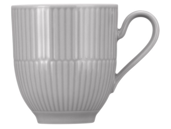 Seltmann Weiden Becher mit Henkel 0,35 l Amina 3 Silbergrau , Pokal, Kunst, Porzellan, Töpferei