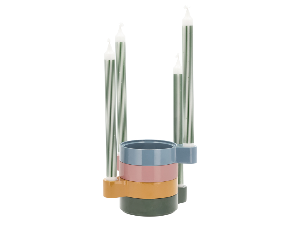 Villa Collection Kerzenhalter in Farbe rosa