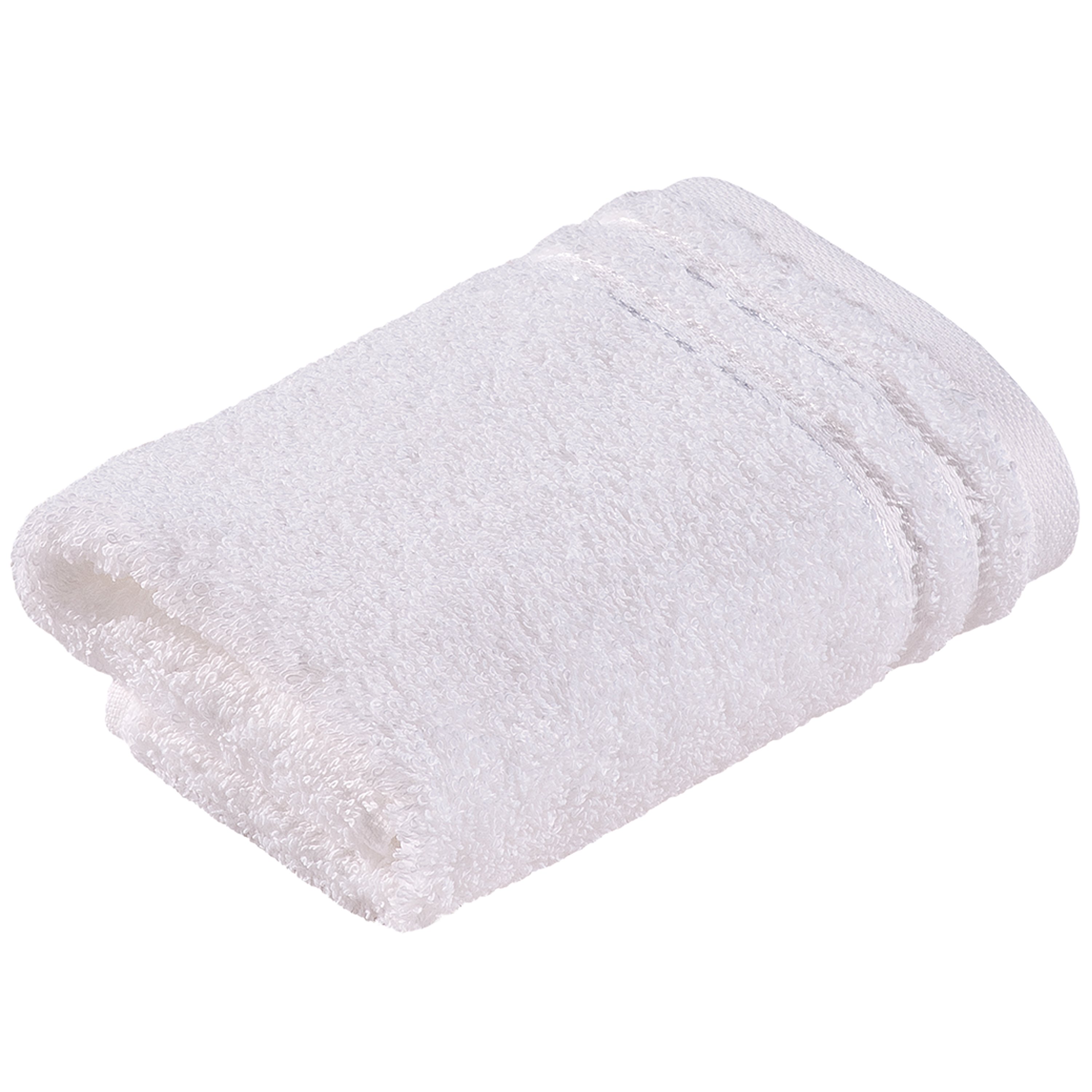 Vossen Seiftuch Calypso Feeling ca. 30x30cm in Farbe weiß