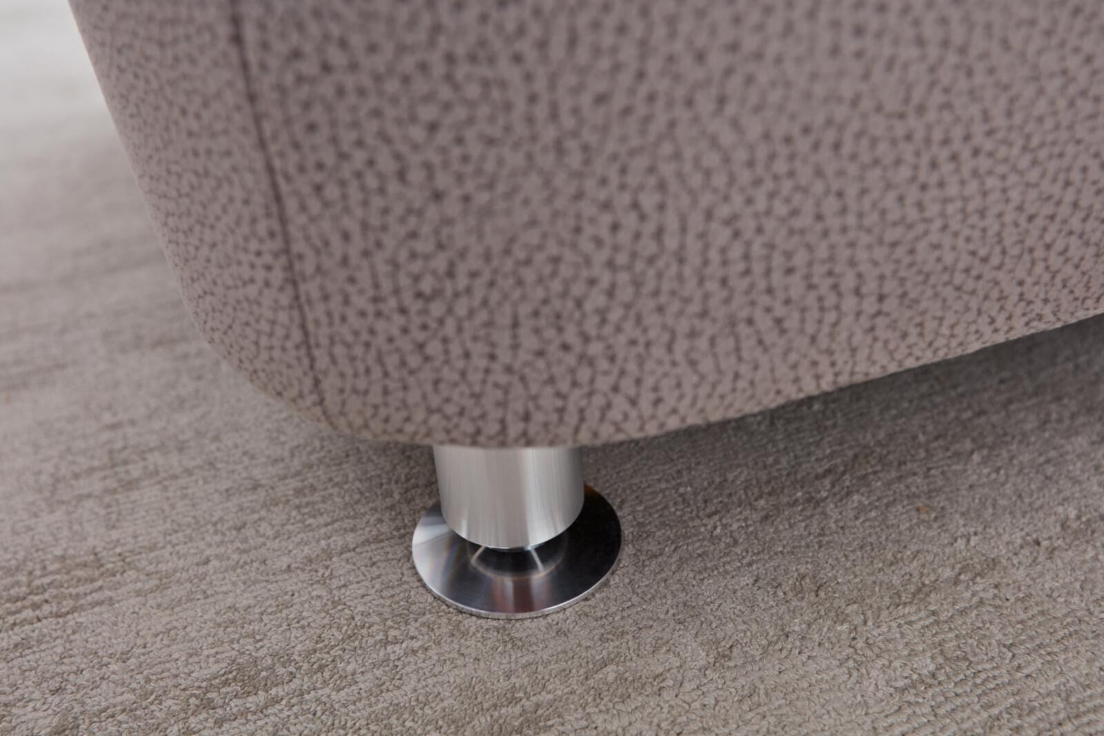 Modulmaster Wohnlandschaft ZE1059 ca. 330x240cm in Stoff Holiday alu