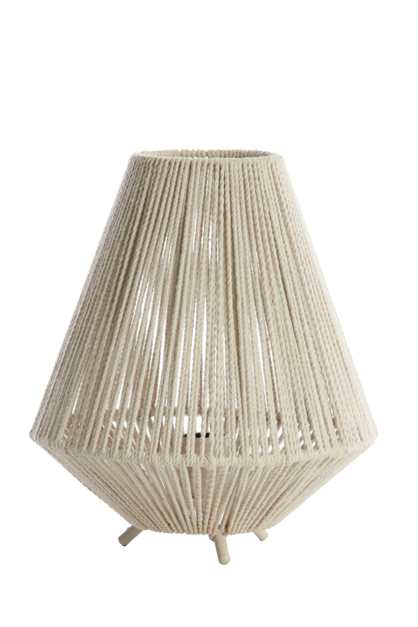 Light & Living Tischleuchte FELIDA in Farbe creme, Lampe, Lampenschirm