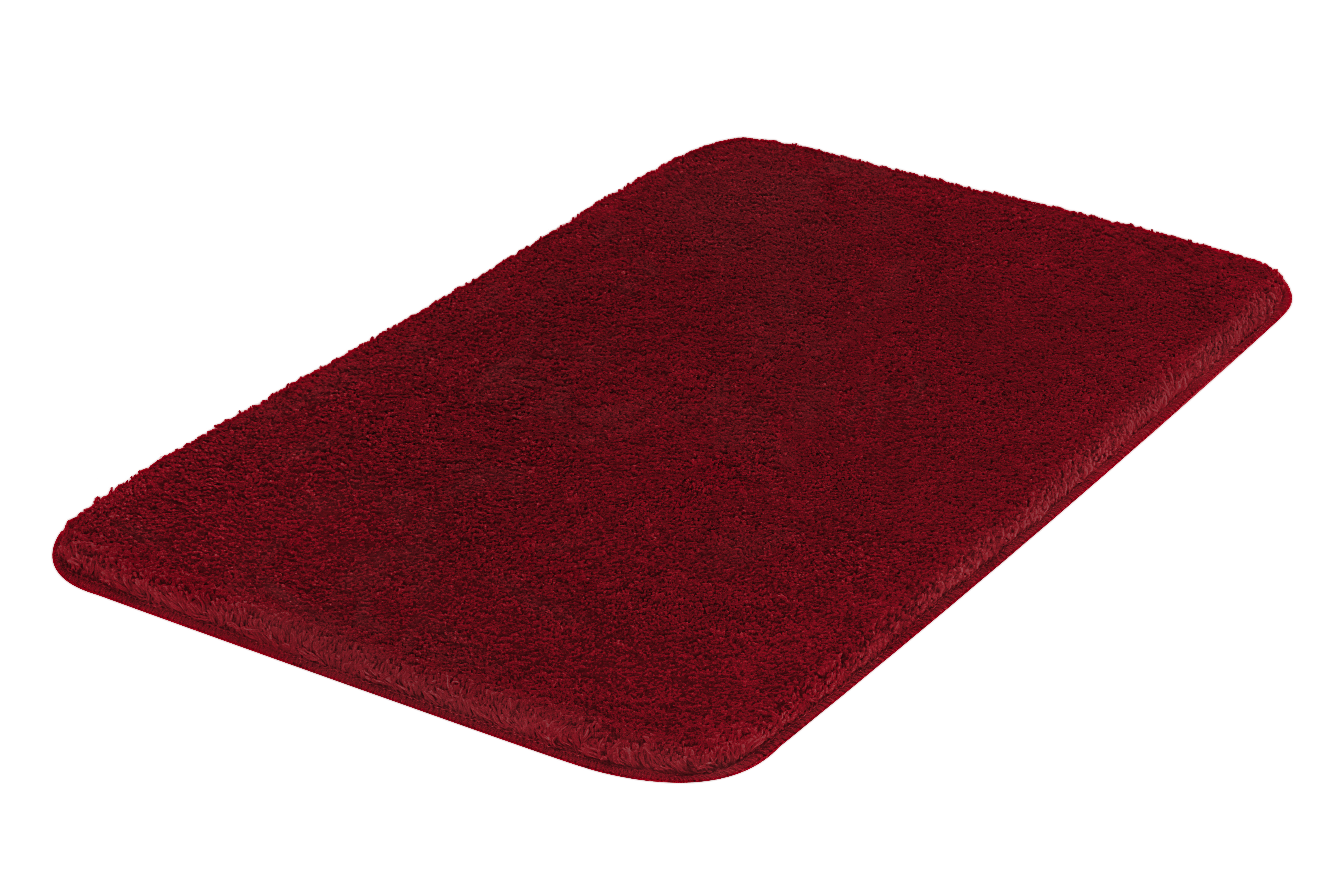 Kleine Wolke Badteppich MEADOW ca. 70x120cm in Farbe Marsala