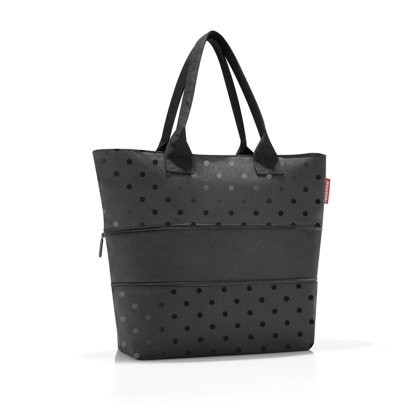 Reisenthel SHOPPER E1 in Farbe glossy dots black