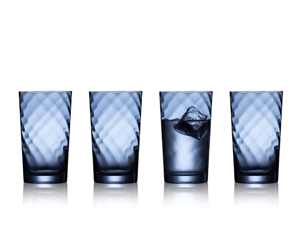 F&H Highball VIENNA 0,045 Liter in Farbe Blau